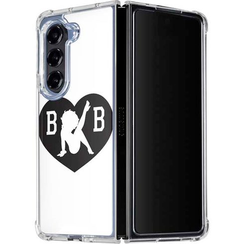 Betty Boop BW Galaxy Z Fold5 5G Clear Case